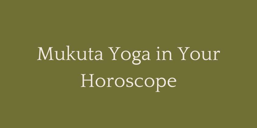 Mukuta Yoga